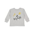 thumbnail image 1 of Inktastic Oh Holy Night Christmas Nativity with Yellow Stars Boys or Girls Long Sleeve Toddler T-Shirt, 1 of 5