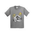 thumbnail image 1 of Inktastic Oh Holy Night Christmas Nativity with Yellow Stars Youth T-Shirt, 1 of 5