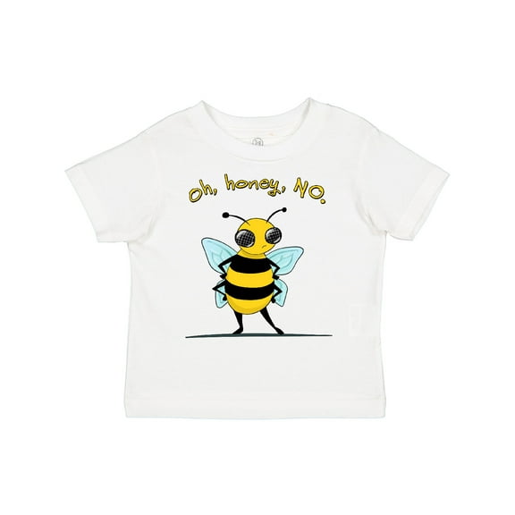 Inktastic Oh, Honey, No...- Cute Bee Boys or Girls Toddler T-Shirt