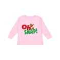 thumbnail image 1 of Inktastic Oh Snap Boys or Girls Long Sleeve Toddler T-Shirt, 1 of 5