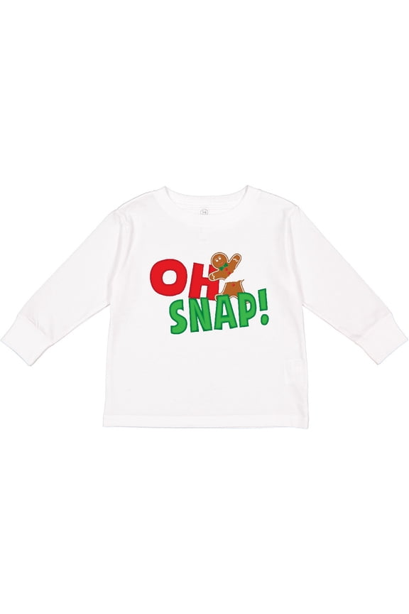 Oh Snap Boys or Girls Long Sleeve Toddler T-Shirt