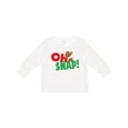thumbnail image 1 of Inktastic Oh Snap Broken Gingerbread Boys or Girls Long Sleeve Toddler T-Shirt, 1 of 5