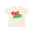 thumbnail image 1 of Inktastic Oh Snap Broken Gingerbread Boys or Girls Toddler T-Shirt, 1 of 5