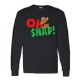 thumbnail image 1 of Inktastic Oh Snap Long Sleeve T-Shirt, 1 of 5