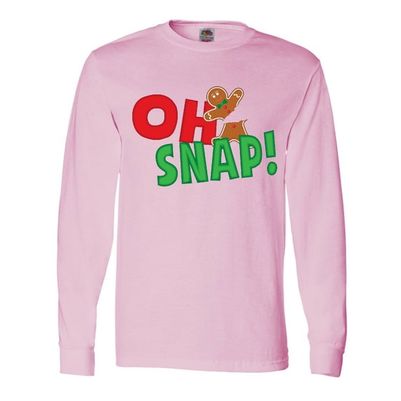 Inktastic Oh Snap Long Sleeve T-Shirt