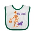 thumbnail image 1 of Inktastic Oh, Snap Skeleton Boys or Girls Baby Bib, 1 of 4