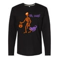 thumbnail image 1 of Inktastic Oh, Snap Skeleton Long Sleeve T-Shirt, 1 of 5
