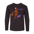 thumbnail image 1 of Inktastic Oh, Snap Skeleton Long Sleeve Youth T-Shirt, 1 of 5