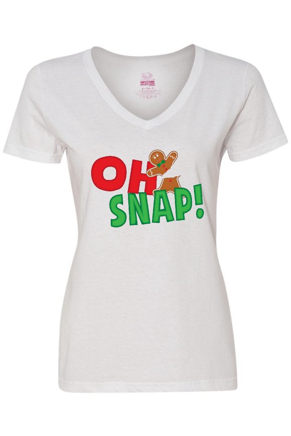 Oh Snap Women's V-Neck T-Shirt