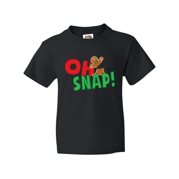 Inktastic Oh Snap Youth T-Shirt