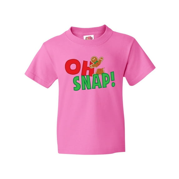 Inktastic Oh Snap Youth T-Shirt