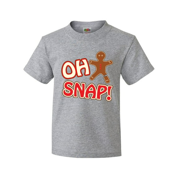 Inktastic Oh Snapbroken Gingerbread Youth T-Shirt