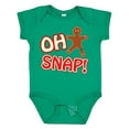 thumbnail image 1 of Inktastic Oh Snapbroken gingerbread Boys or Girls Baby Bodysuit, 1 of 5