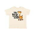 thumbnail image 1 of Inktastic Oh Were You Waiting For Me with Baby Giraffe Boys or Girls Toddler T-Shirt, 1 of 5