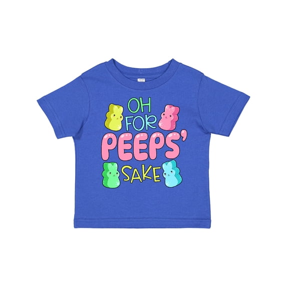 Inktastic Oh for Peeps' Sake Easter Bunnies Boys or Girls Toddler T-Shirt
