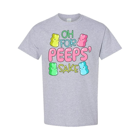 Inktastic Oh for Peeps' Sake Easter Bunnies T-Shirt