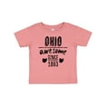 thumbnail image 1 of Inktastic Ohio Awesome Since 1803 Boys or Girls Baby T-Shirt, 1 of 5