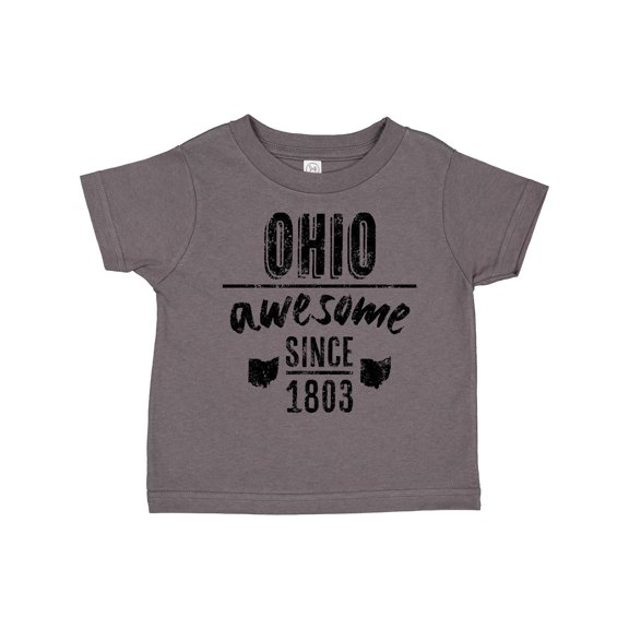 Inktastic Ohio Awesome Since 1803 Boys or Girls Toddler T-Shirt
