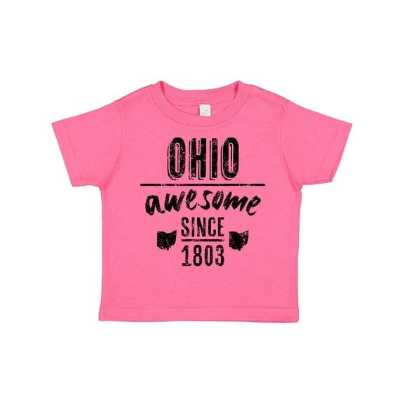 Inktastic Ohio Awesome Since 1803 Boys or Girls Toddler T-Shirt