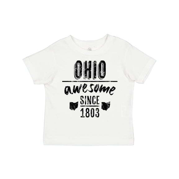 Inktastic Ohio Awesome Since 1803 Boys or Girls Toddler T-Shirt