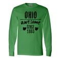 thumbnail image 1 of Inktastic Ohio Awesome Since 1803 Long Sleeve T-Shirt, 1 of 5