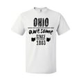 thumbnail image 1 of Inktastic Ohio Awesome Since 1803 T-Shirt, 1 of 5