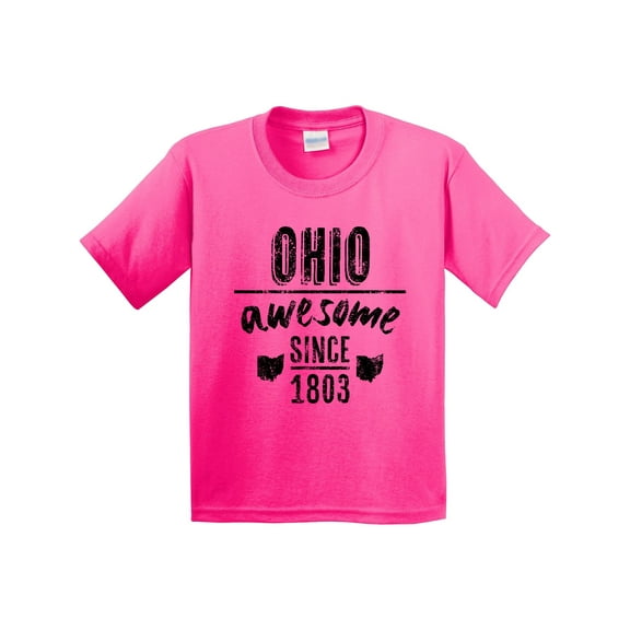 Inktastic Ohio Awesome Since 1803 Youth T-Shirt