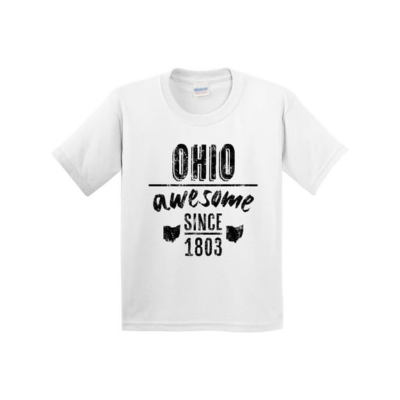 Inktastic Ohio Awesome Since 1803 Youth T-Shirt