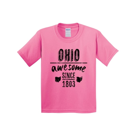 Inktastic Ohio Awesome Since 1803 Youth T-Shirt