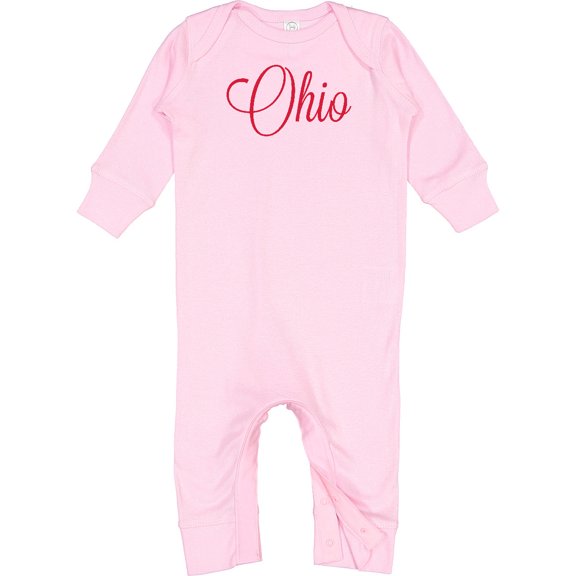 Inktastic Ohio Baby Romper Coveralls