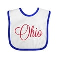 thumbnail image 1 of Inktastic Ohio Boys or Girls Baby Bib, 1 of 4