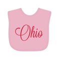 thumbnail image 1 of Inktastic Ohio Boys or Girls Baby Bib, 1 of 4