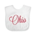 thumbnail image 1 of Inktastic Ohio Boys or Girls Baby Bib, 1 of 4