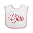 thumbnail image 1 of Inktastic Ohio Boys or Girls Baby Bib, 1 of 4