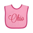 thumbnail image 1 of Inktastic Ohio Boys or Girls Baby Bib, 1 of 4