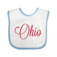 thumbnail image 1 of Inktastic Ohio Boys or Girls Baby Bib, 1 of 4