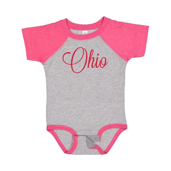 Inktastic Ohio Boys or Girls Baby Bodysuit