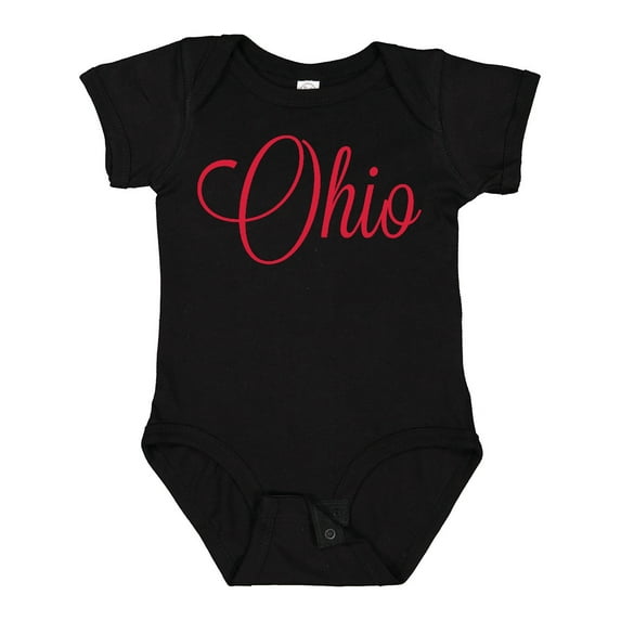 Inktastic Ohio Boys or Girls Baby Bodysuit