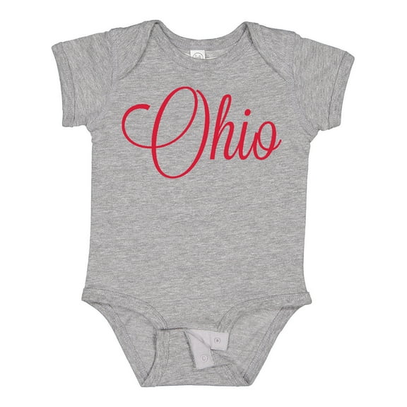 Inktastic Ohio Boys or Girls Baby Bodysuit