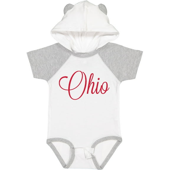 Inktastic Ohio Boys or Girls Baby Bodysuit