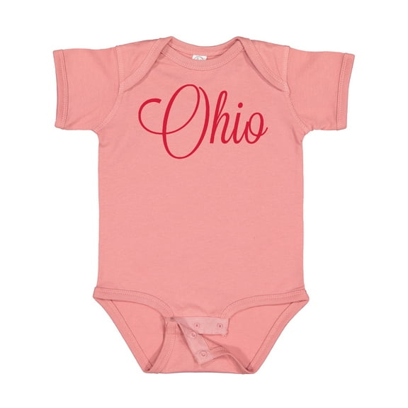 Inktastic Ohio Boys or Girls Baby Bodysuit