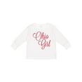 thumbnail image 1 of Inktastic Ohio Girl Boys or Girls Long Sleeve Toddler T-Shirt, 1 of 5