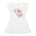 thumbnail image 1 of Inktastic Ohio Girl Girls Toddler Dress, 1 of 5