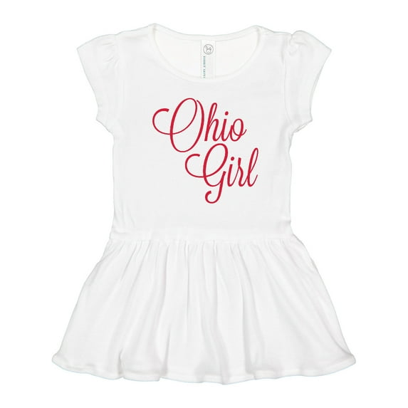 Inktastic Ohio Girl Girls Toddler Dress