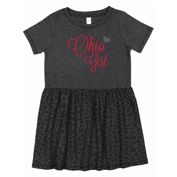 Inktastic Ohio Girl Girls Toddler Dress