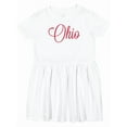thumbnail image 1 of Inktastic Ohio Girls Toddler Dress, 1 of 5