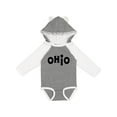 thumbnail image 1 of Inktastic Ohio Hearts Boys or Girls Long Sleeve Baby Bodysuit, 1 of 5