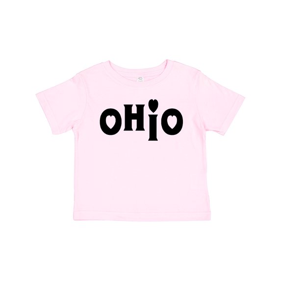 Inktastic Ohio Hearts Boys or Girls Toddler T-Shirt