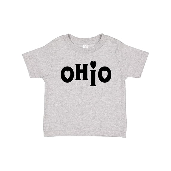 Inktastic Ohio Hearts Boys or Girls Toddler T-Shirt