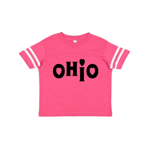 Inktastic Ohio Hearts Boys or Girls Toddler T-Shirt